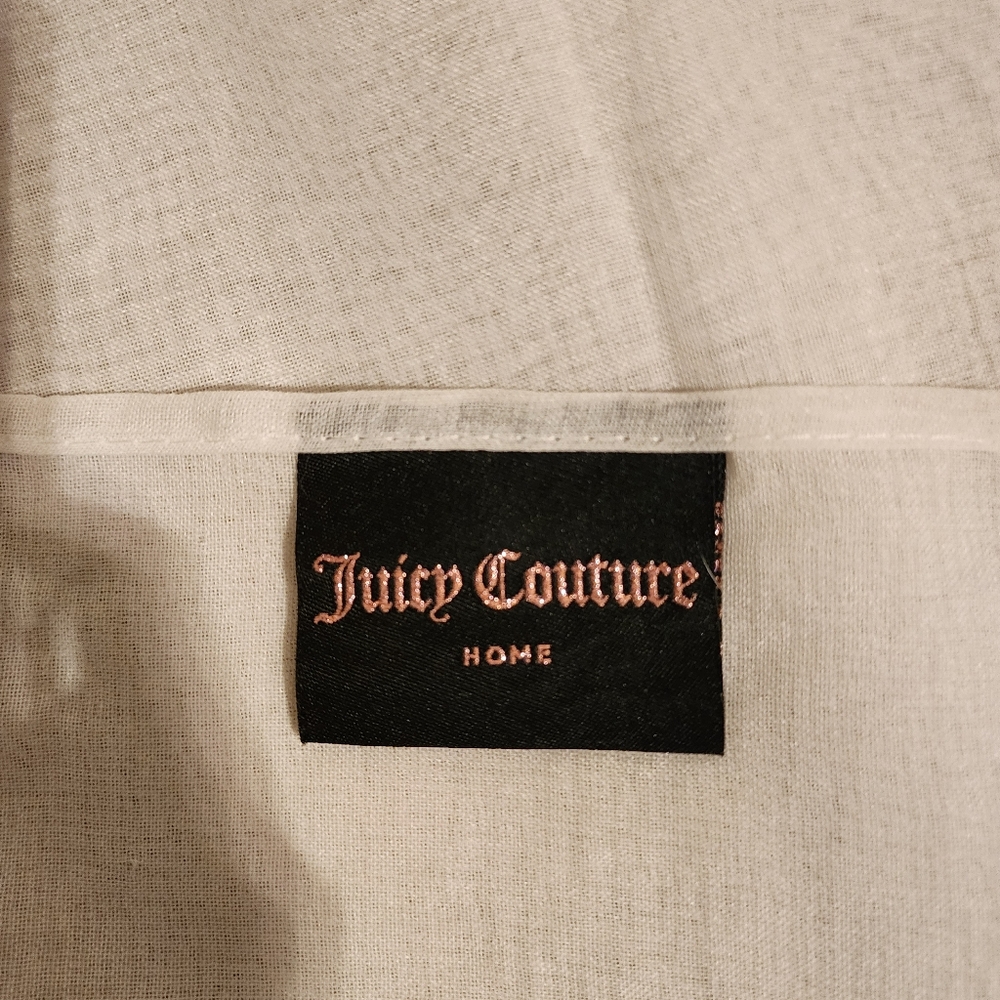 Juicy Couture Rhinestone Sheer Curtains - Picture 3 of 3